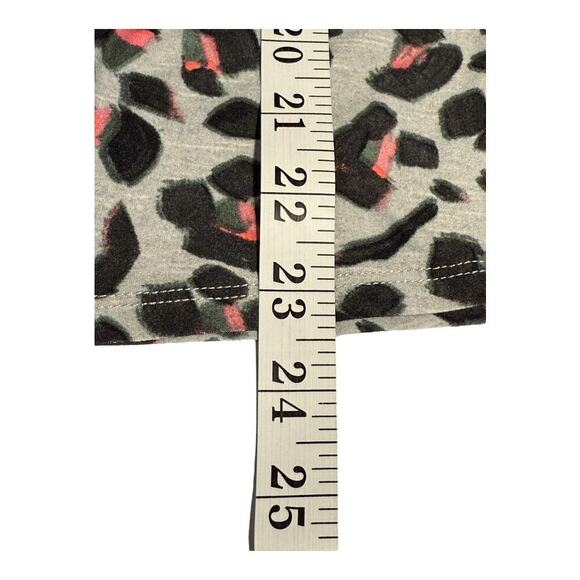 Nic+Zoe Women's Cheetah Pop Print Turtleneck Top Size Medium Multicolor NWOT - Picture 6 of 8